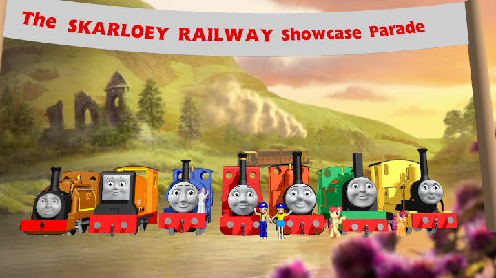 pix Duke Sir Handel And Peter Sam skarloey parade banner by tonypilot on