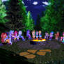 A night around the campfire