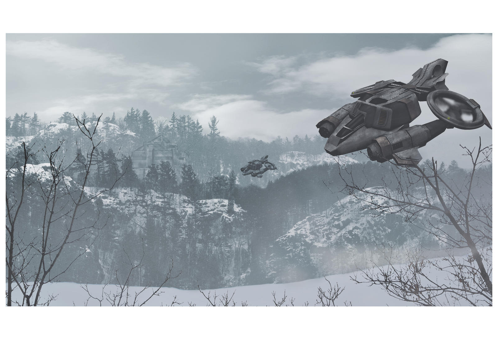 Base + ships by Matthewz on DeviantArt