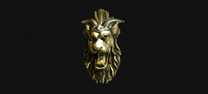 Lion head Decoration