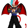 Majin Devil Black Goku Evil Af Ssj Blue Rose