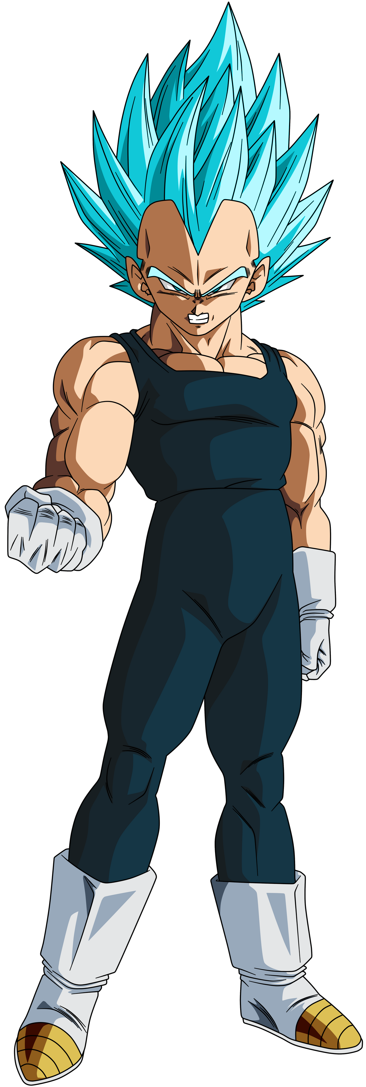 Evil Vegeta Pre Ssj20.000 V2 (alt. Palette 3) by Kate-Yamazaki on