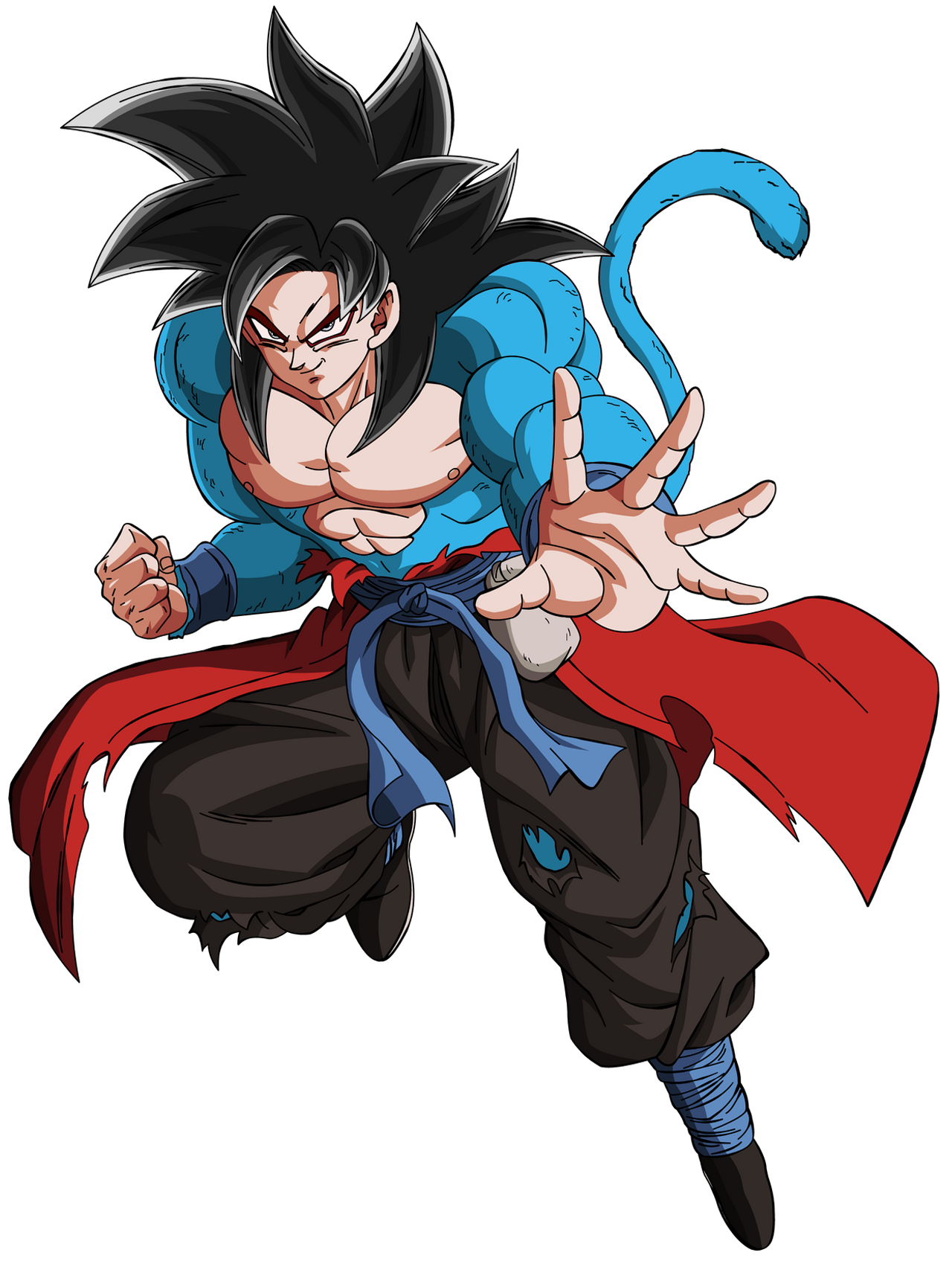 Xeno Goku SSJ4 Limit Breaker by Omarcupidi2007 on DeviantArt