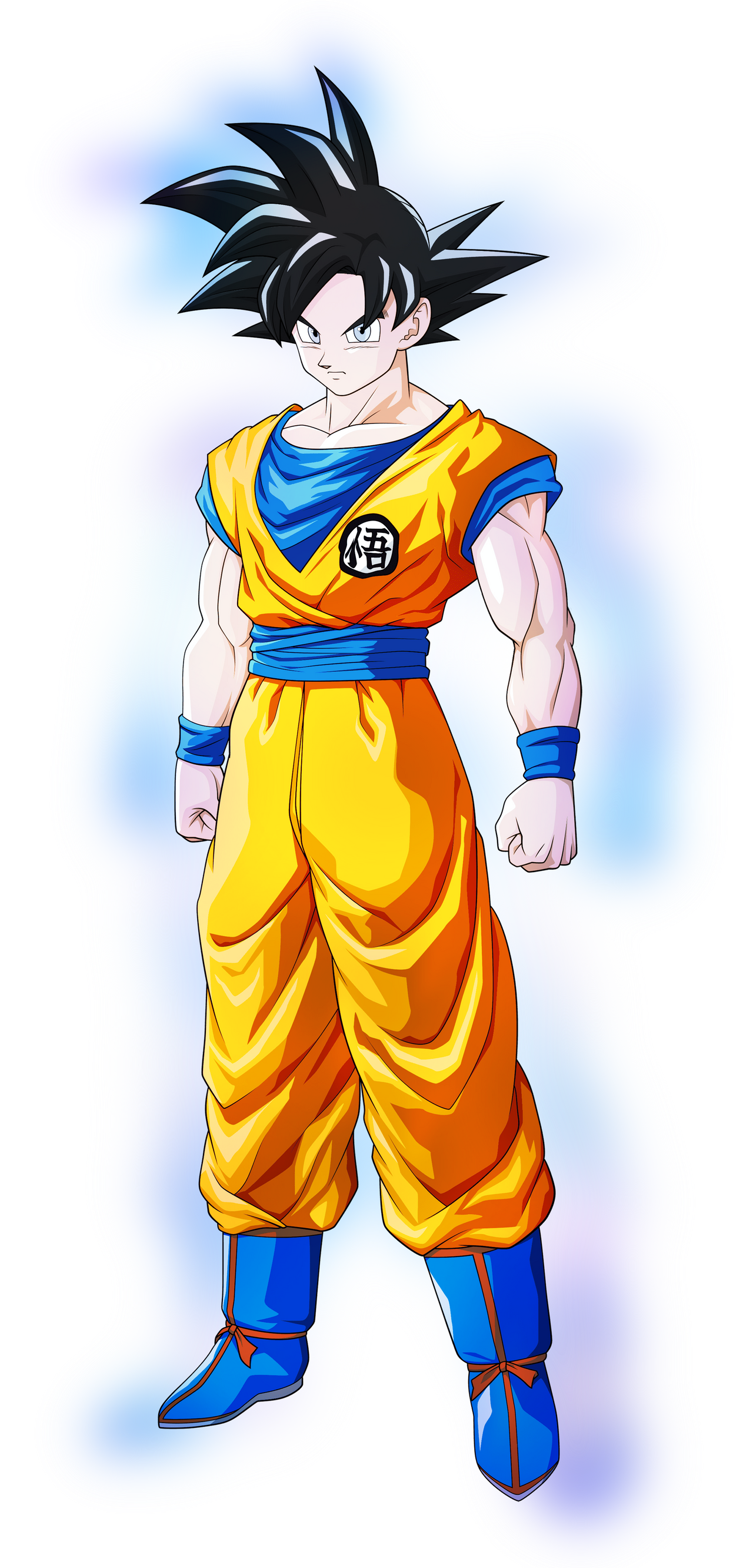 Goku (CC) SSJ Blue  2 (Yellow Gi Palette) by SSJROSE890 on DeviantArt