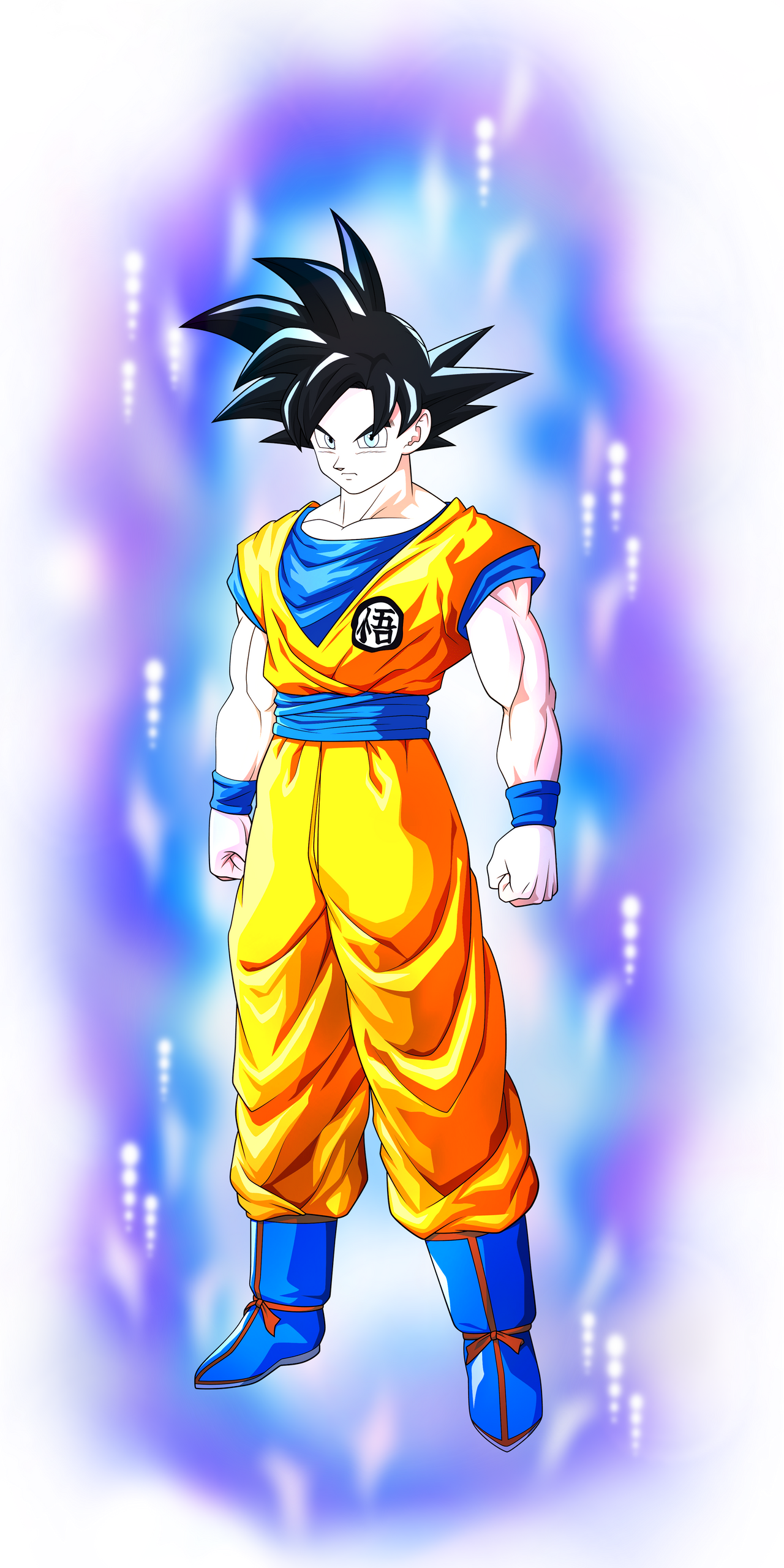 Goku (CC) SSJ Blue  2 (Yellow Gi Palette) by SSJROSE890 on DeviantArt