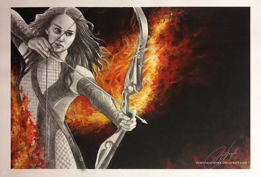 Katniss Everdeen. Catching Fire.
