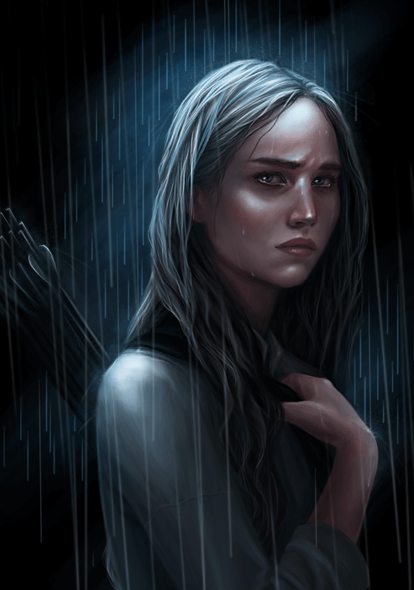Rain. Broken soul. GIF by strannaya-anna on DeviantArt