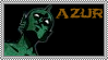 Azur stamp