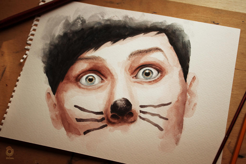 Phil and the cat whiskers