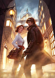 Cover Illustration: Cities of Smoke and Starlight