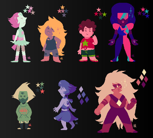 Steven Universe Color Inversion .:StevenUniverse:ColorPalettes:. by veri119 on DeviantArt