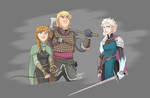 Frozen Knights by ComickerGirl