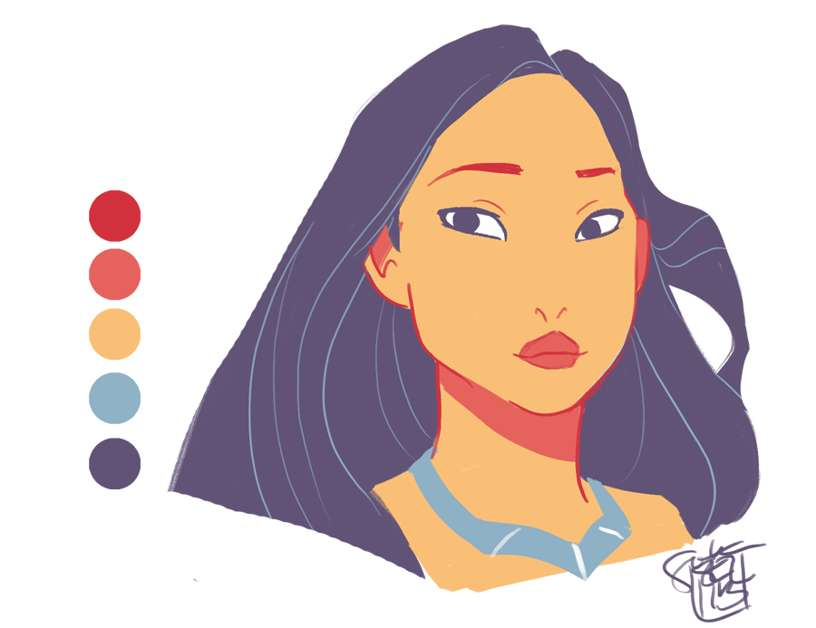 Pocahontas - Color Palette Challenge