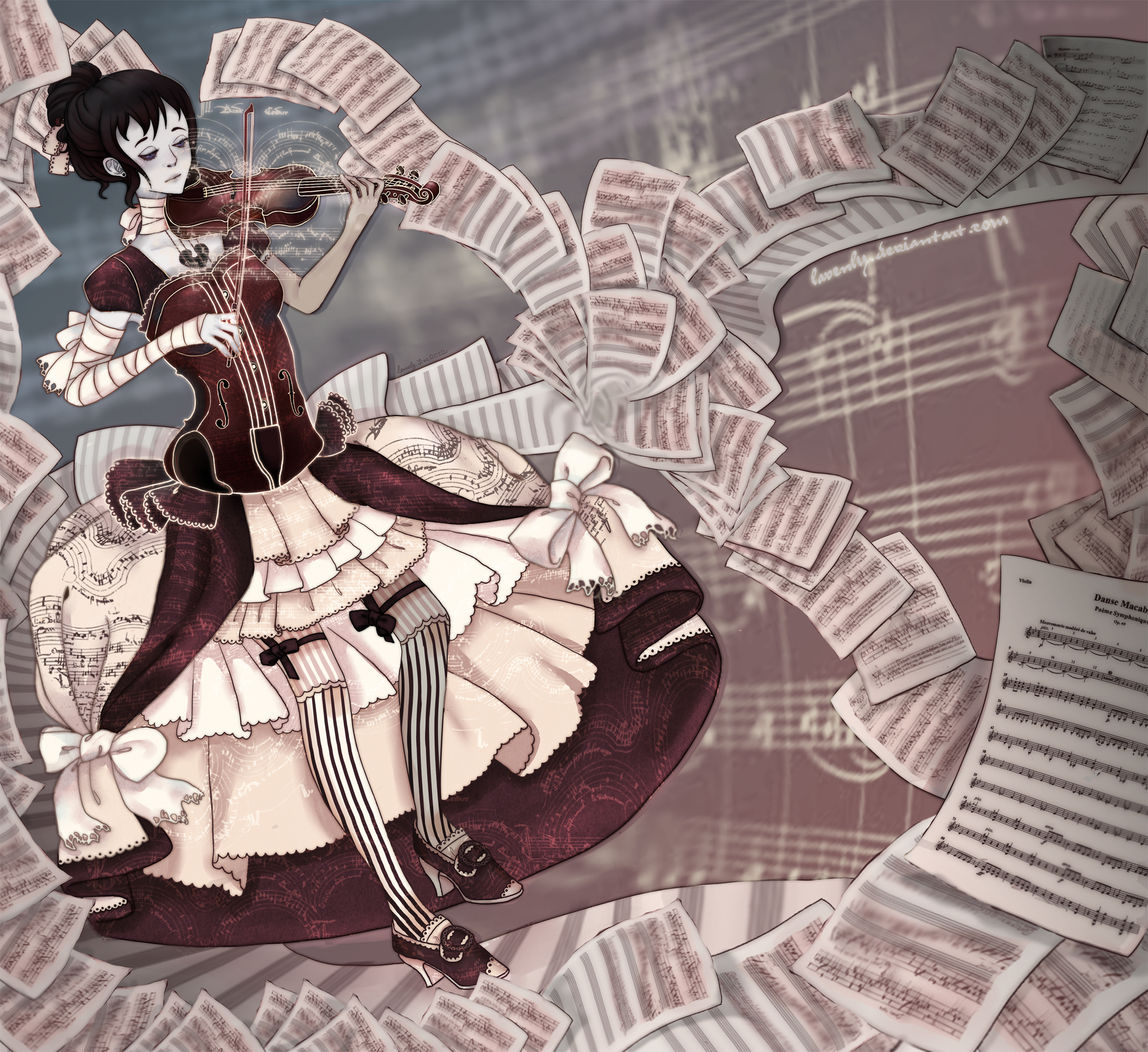 La Danse Macabre by lavenly