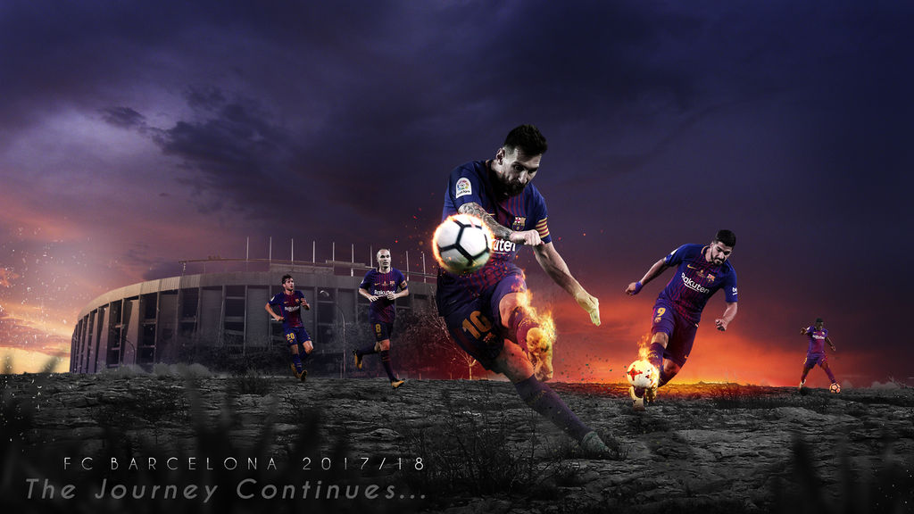 Fc Barcelona 17 18 Wallpaper By Rakagfx On Deviantart Fc Barcelona 17 18 Wallpaper By Rakagfx On Deviantart