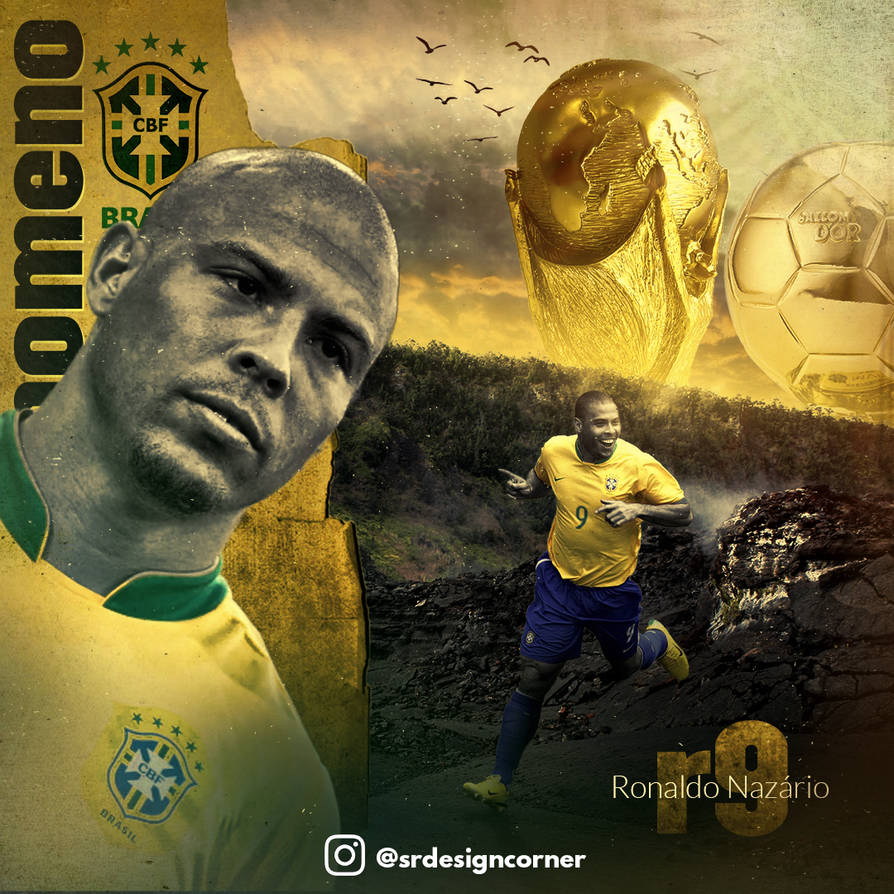 Ronaldo Nazario by RakaGFX on DeviantArt