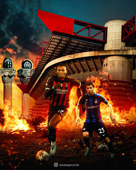 AC Milan vs Inter - Promo Poster