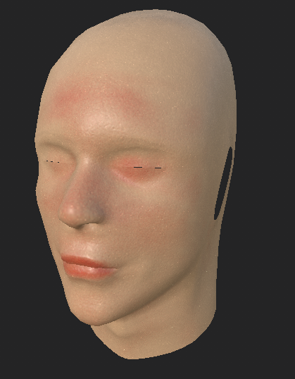 Practice face model by ChickenFriedToaster on DeviantArt