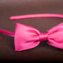Pink Headband Bow