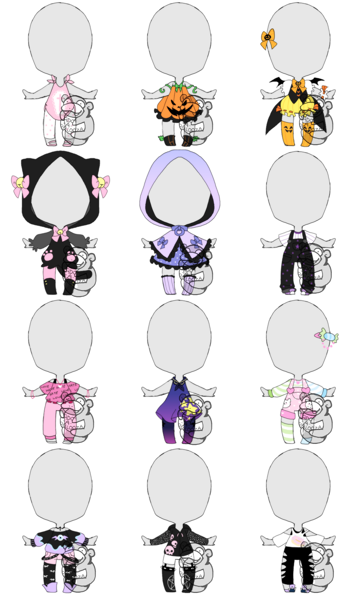 Adoptable Outfits Set Price - CLOSED