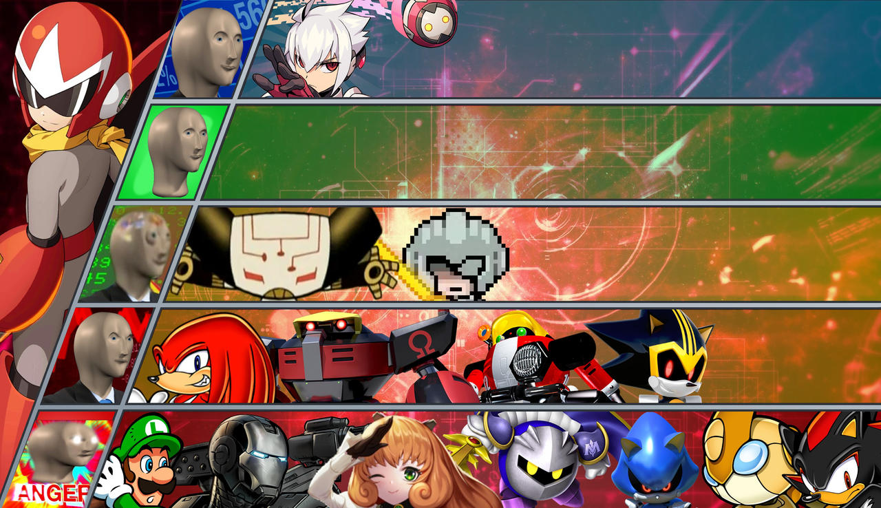 Protoman Death Proto Man Death Battle Matchup Tier List by ImaginaryHyperbola on ...