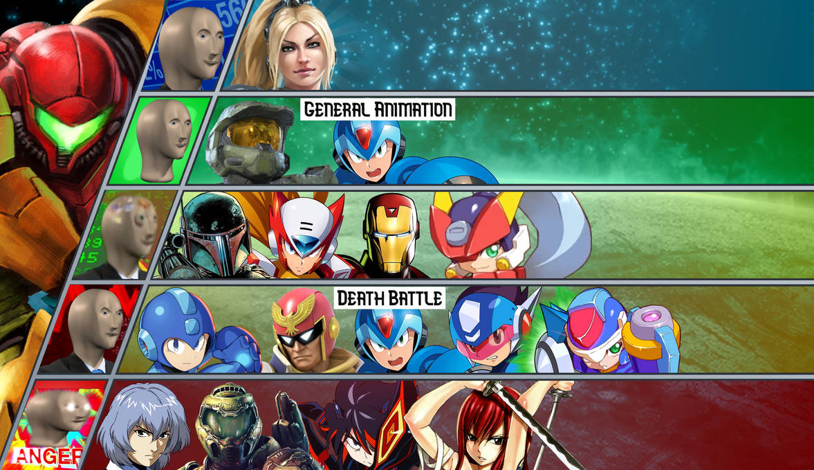 Samus Aran Matchup Tier List by ImaginaryHyperbola on DeviantArt