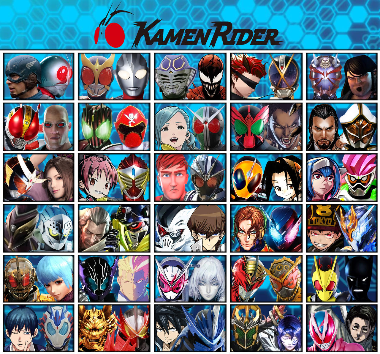 Kamen Rider Death Battle Matchup Chart 30 by ImaginaryHyperbola on ...