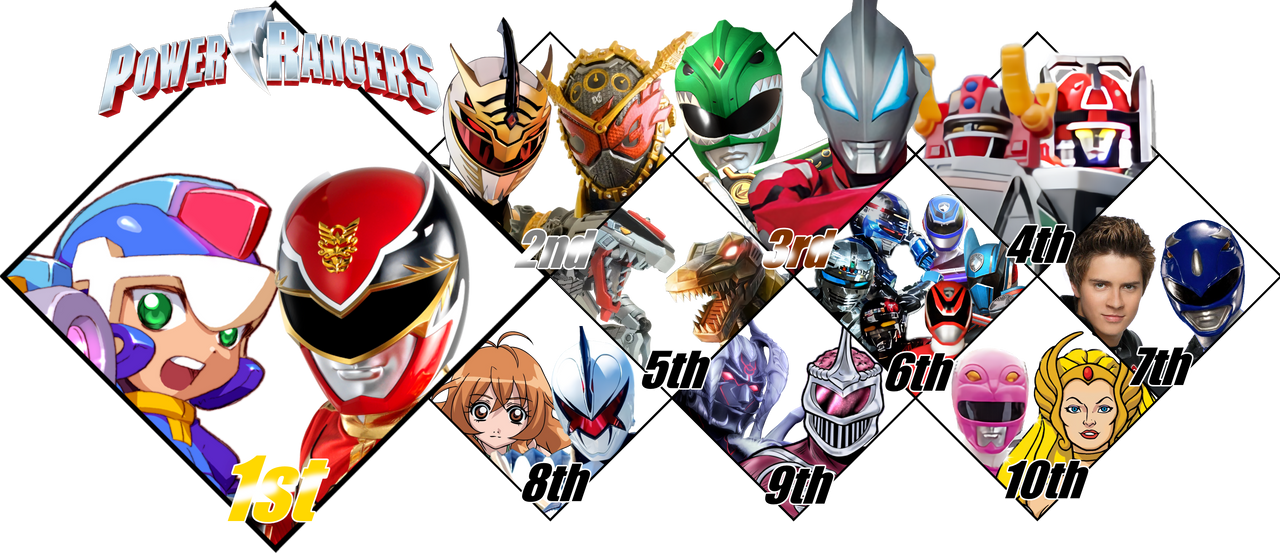 Top 10 Favorite Power Rangers Matchups by ImaginaryHyperbola on DeviantArt