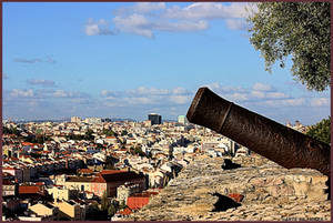 Old Cannon Protecting Lisbon by Tigles1Artistry