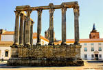 Temple of Diana in Evora Portugal by Tigles1Artistry