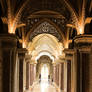 Corridor in Monserate Palace, Sintra, Portugal