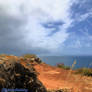 Cliff Path By The Ocean....