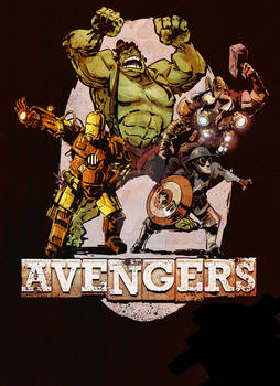 steampunk avengers