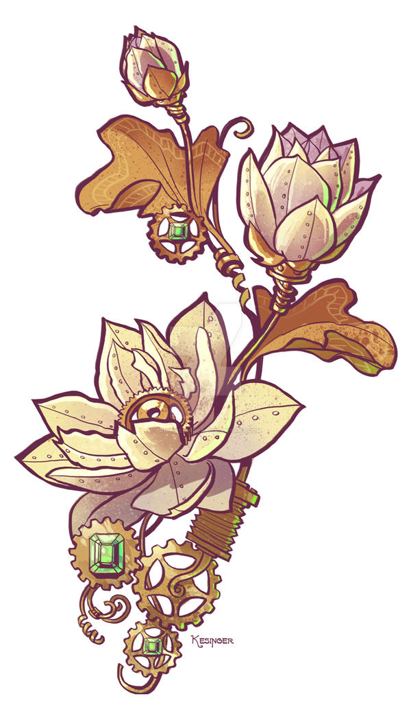 mechanical lotus
