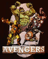 steampunk avengers