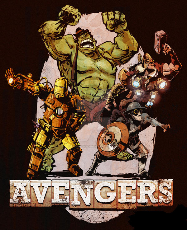 steampunk avengers