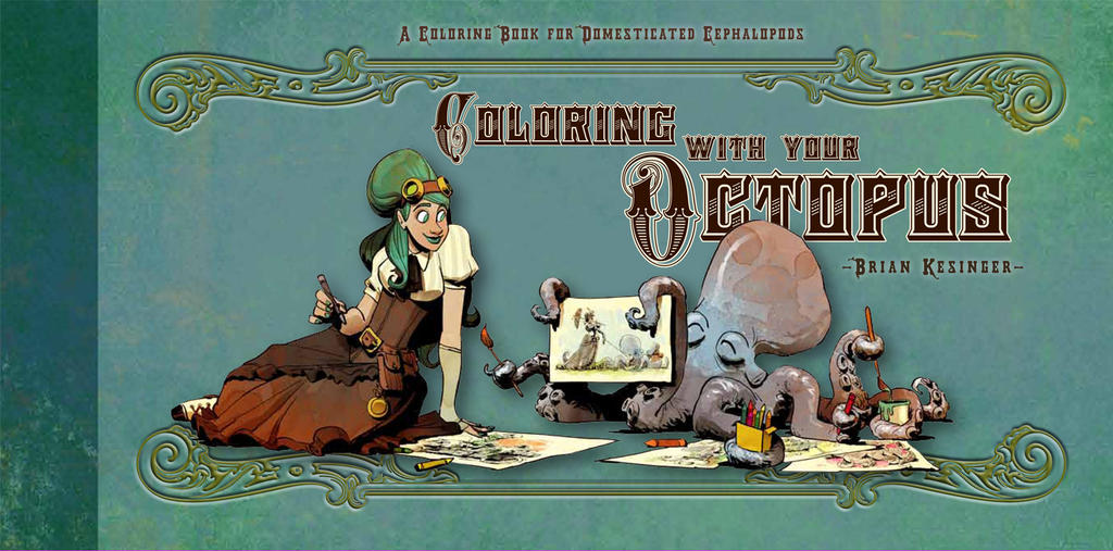 coloring with your octopus