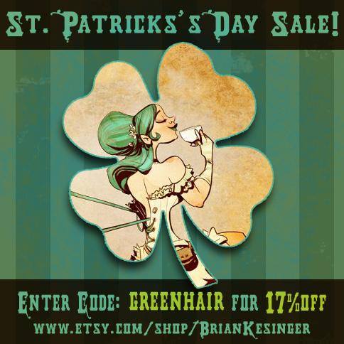 st patrick's sale