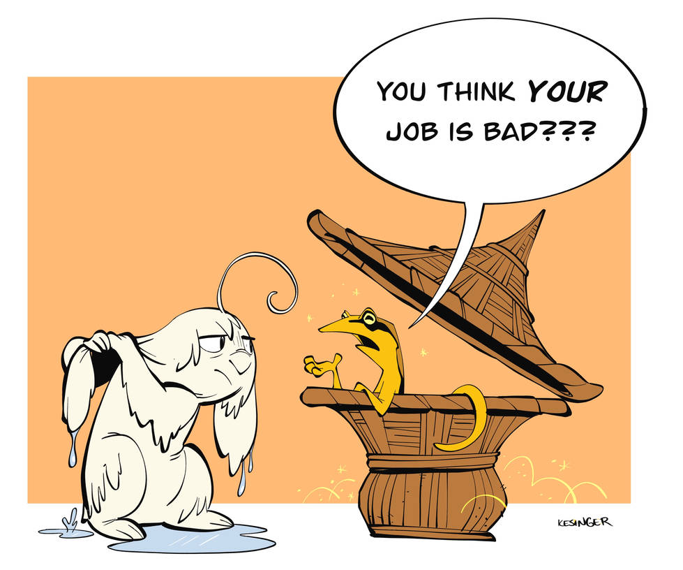 Worst job ever by BrianKesinger on DeviantArt