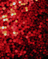 Red bokeh