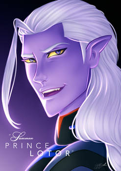 Summon Prince Lotor