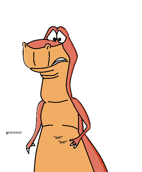 Rex's growling stomach by Badpiggieslover123 on DeviantArt