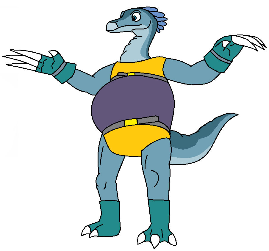 Therizino The Dinosaucer by Badpiggieslover123 on DeviantArt