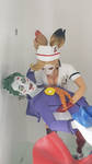 Joker + Harley Quinn figurine by haseeb312