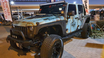 Jeep Wrangler Jurassic Park by haseeb312