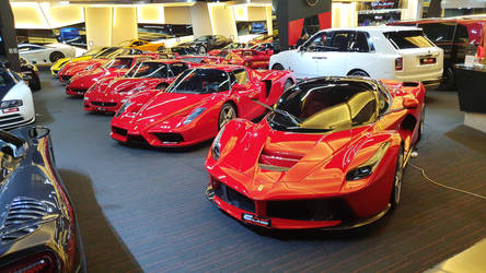 Ferrari LaFerrari, Enzo, F50, F40 by haseeb312