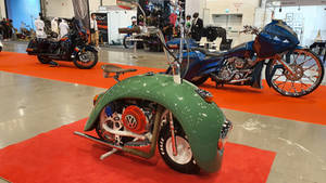 Volkspod - Bike from a VW Beetle fender