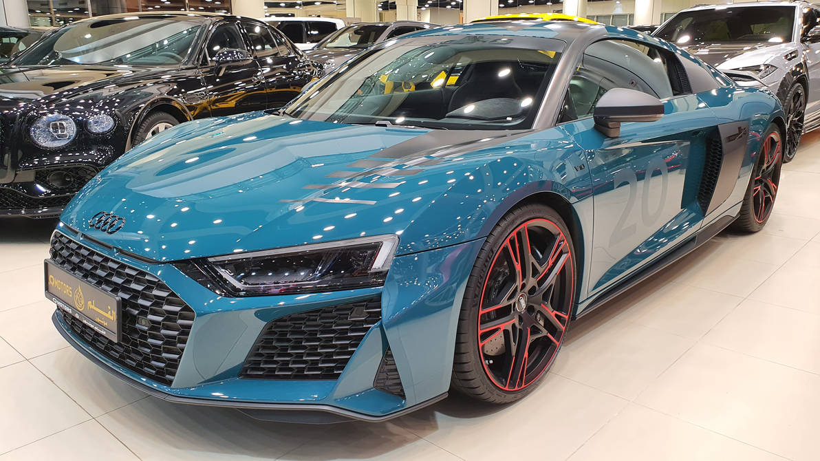Audi R8 Green Hell Edition. Only 50 made by haseeb312 on DeviantArt