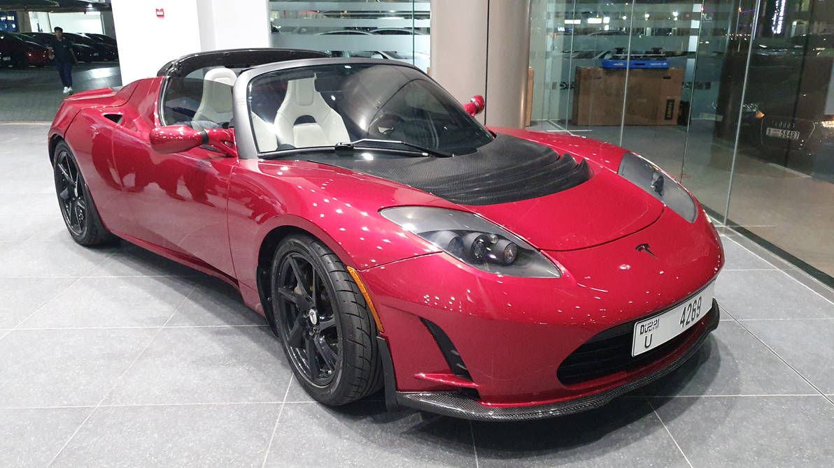 Tesla Roadster 1st Generation by haseeb312 on DeviantArt