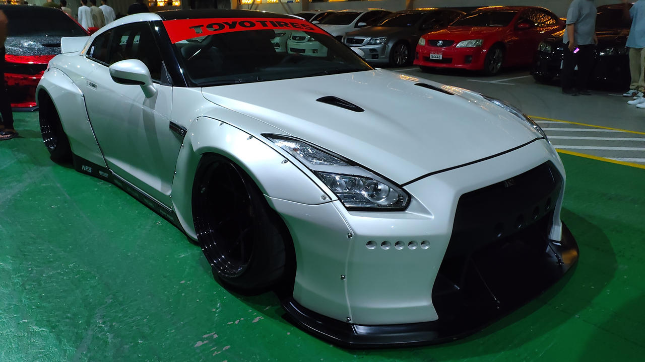 Nissan GTR R35 Rocket Bunny body kit by haseeb312 on DeviantArt